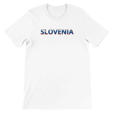 T-shirt Drapeau Slovénie - Pixelforma 