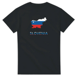 T-shirt drapeau slovénie carte - pixelforma