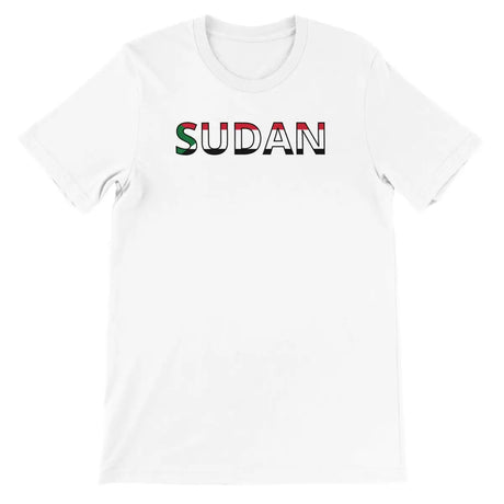 T-shirt Drapeau Soudan - Pixelforma 