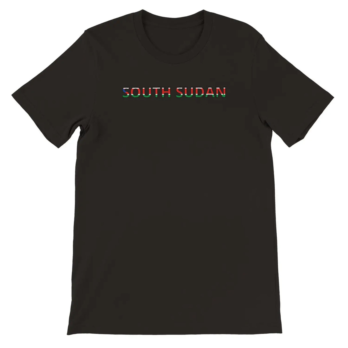 T-shirt drapeau soudan du sud - pixelforma