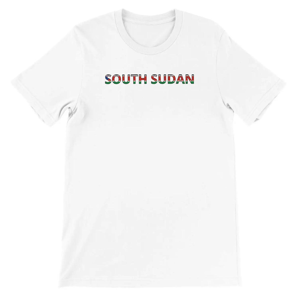 T-shirt drapeau soudan du sud - pixelforma