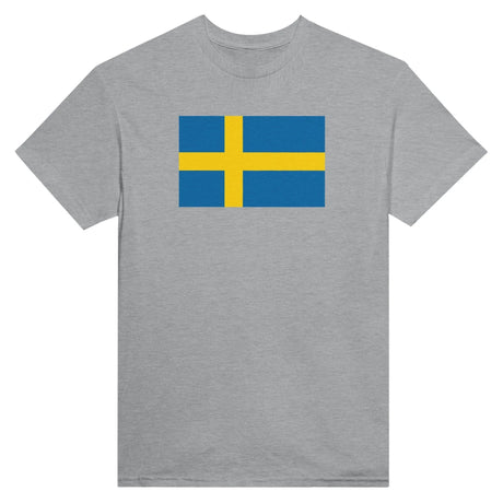 T-shirt drapeau suède brodé coton mélangé manches longues