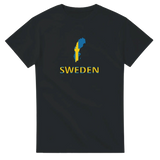 T-shirt drapeau suède carte - pixelforma