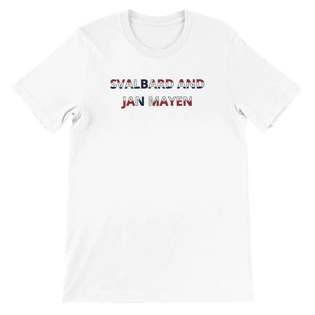 T-shirt Drapeau Svalbard et Jan Mayen - Pixelforma 