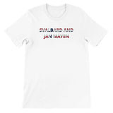 T-shirt drapeau svalbard et jan mayen - pixelforma