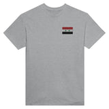 T-shirt drapeau syrie broderie couleur coton mélangé