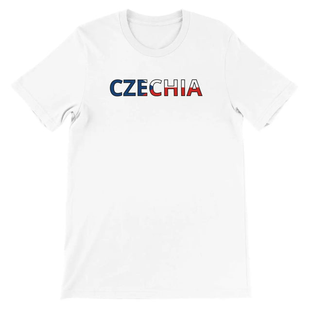 T-shirt drapeau tchéquie - pixelforma