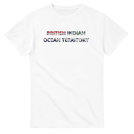 T-shirt Drapeau Territoire britannique de l'océan Indien - Pixelforma 