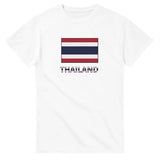 T-shirt drapeau thaïlande texte - pixelforma