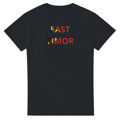 T-shirt Drapeau Timor oriental - Pixelforma 