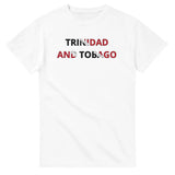 T-shirt drapeau trinité-et-tobago - pixelforma