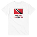 T-shirt drapeau trinité-et-tobago texte - pixelforma