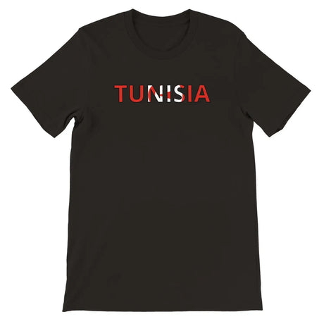 T-shirt drapeau tunisie - pixelforma