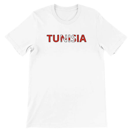 T-shirt drapeau tunisie - pixelforma