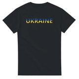 T-shirt Drapeau Ukraine en écriture - Pixelforma 