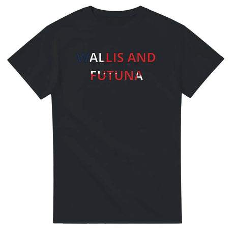 T-shirt drapeau wallis-et-futuna - pixelforma