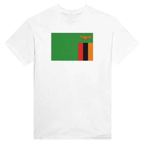 T-shirt drapeau zambie coton mélangé brodé manches longues