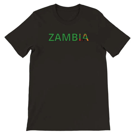 T-shirt Drapeau Zambie - Pixelforma 