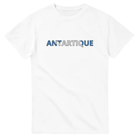 T-shirt écriture Drapeau Antarctique - Pixelforma 