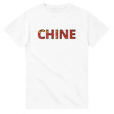 T-shirt écriture Drapeau Chine - Pixelforma 