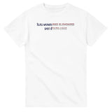 T-shirt écriture Drapeau îles mineures éloignées des états unis en écriture - Pixelforma 