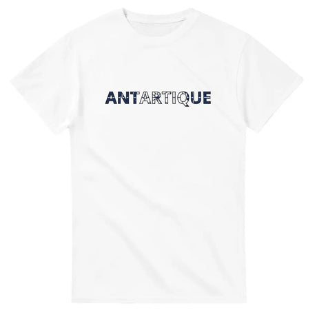 T-shirt écriture Drapeau l'Antarctique - Pixelforma 