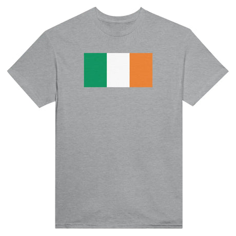 T-shirt irlande brodé coton mélangé couleurs patriotiques