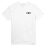 T-shirt irlande du nord broderie couleur coton épais