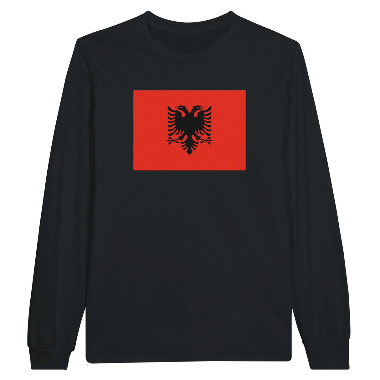 T-shirt manches longues albanie coton mélangé imprimé doux