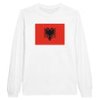 T-shirt manches longues albanie coton mélangé imprimé doux