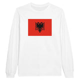 T-shirt manches longues albanie coton mélangé imprimé doux