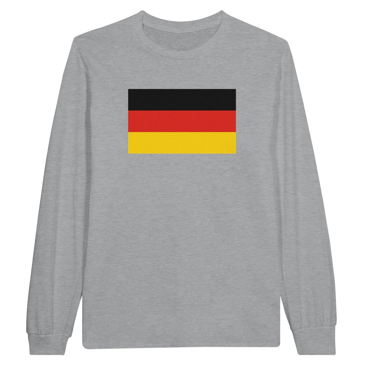 T-shirt manches longues allemagne coton mélangé imprimé