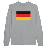 T-shirt manches longues allemagne coton mélangé imprimé
