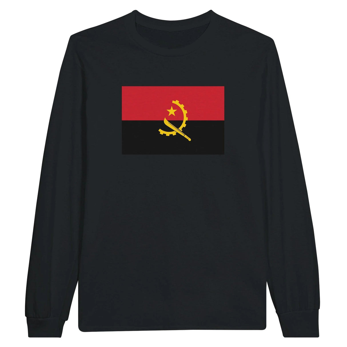 T-shirt manches longues angola coton mélangé douceur exceptionnelle