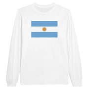 T-shirt manches longues argentine coton mélangé douceur exceptionnelle