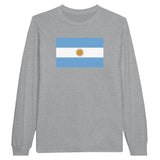 T-shirt manches longues argentine coton mélangé douceur exceptionnelle