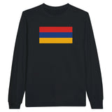 T-shirt manches longues arménie coton mélangé imprimé