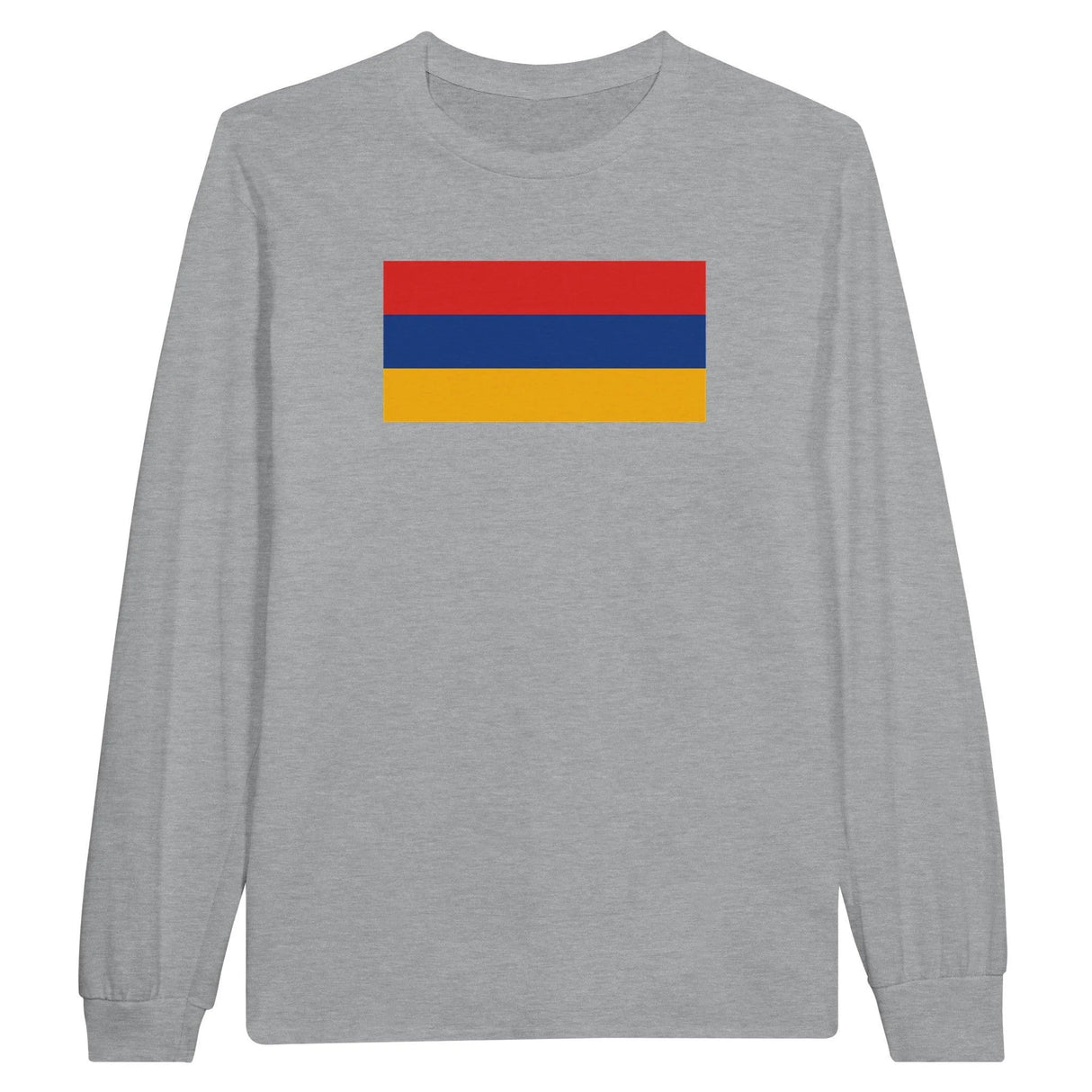 T-shirt manches longues arménie coton mélangé imprimé