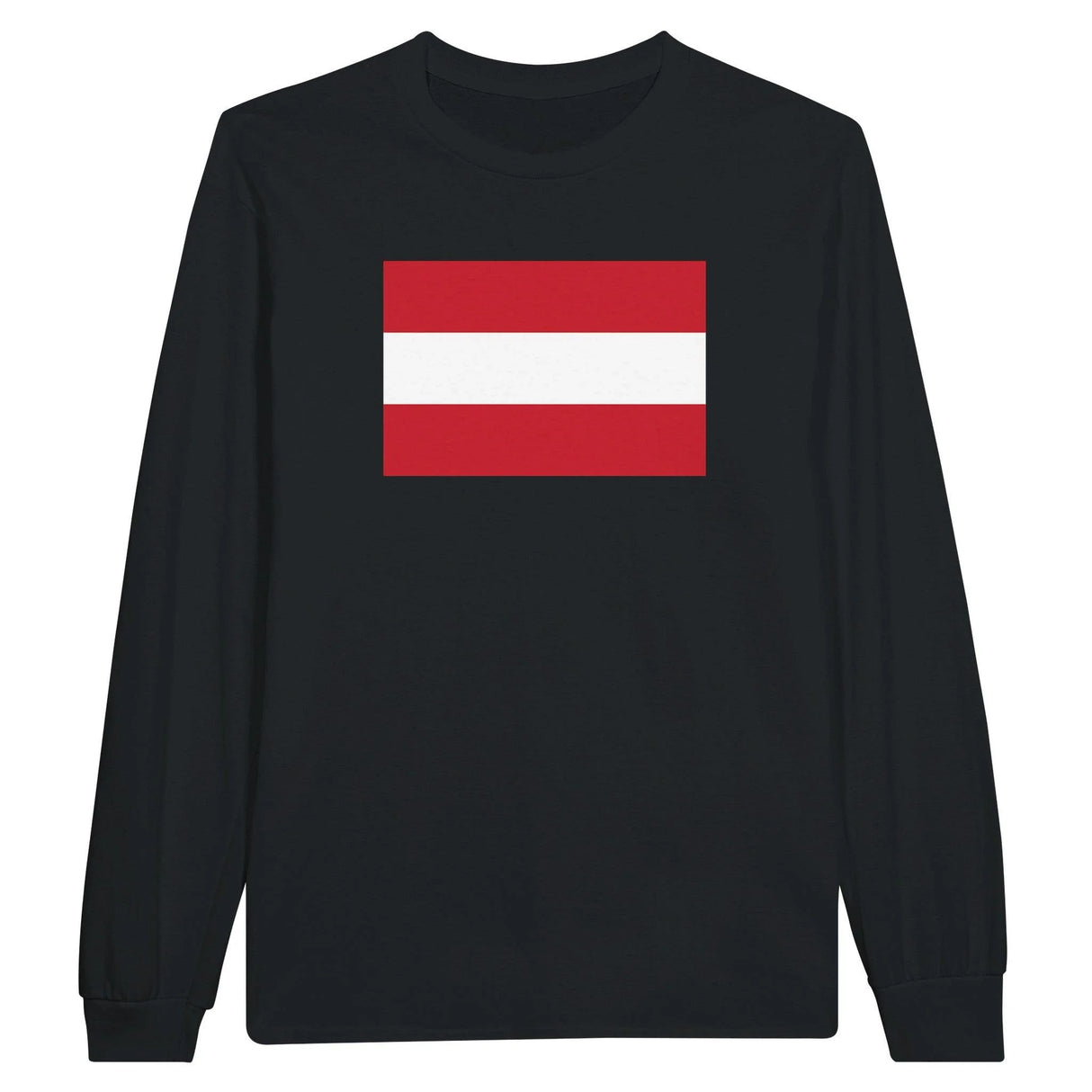 T-shirt manches longues autriche coton mélangé imprimé