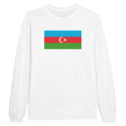 T-shirt manches longues azerbaïdjan coton doux imprimé