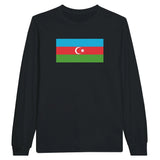 T-shirt manches longues azerbaïdjan coton doux imprimé