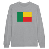 T-shirt manches longues bénin coton mélangé douceur exceptionnelle