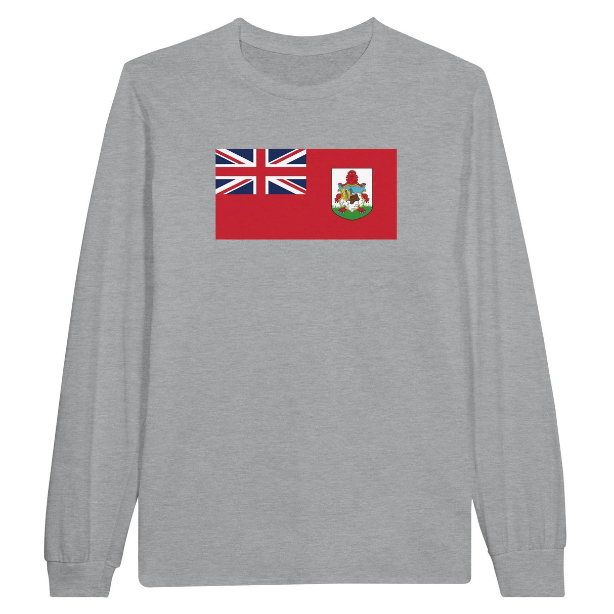 T-shirt manches longues bermudes coton mélangé imprimé