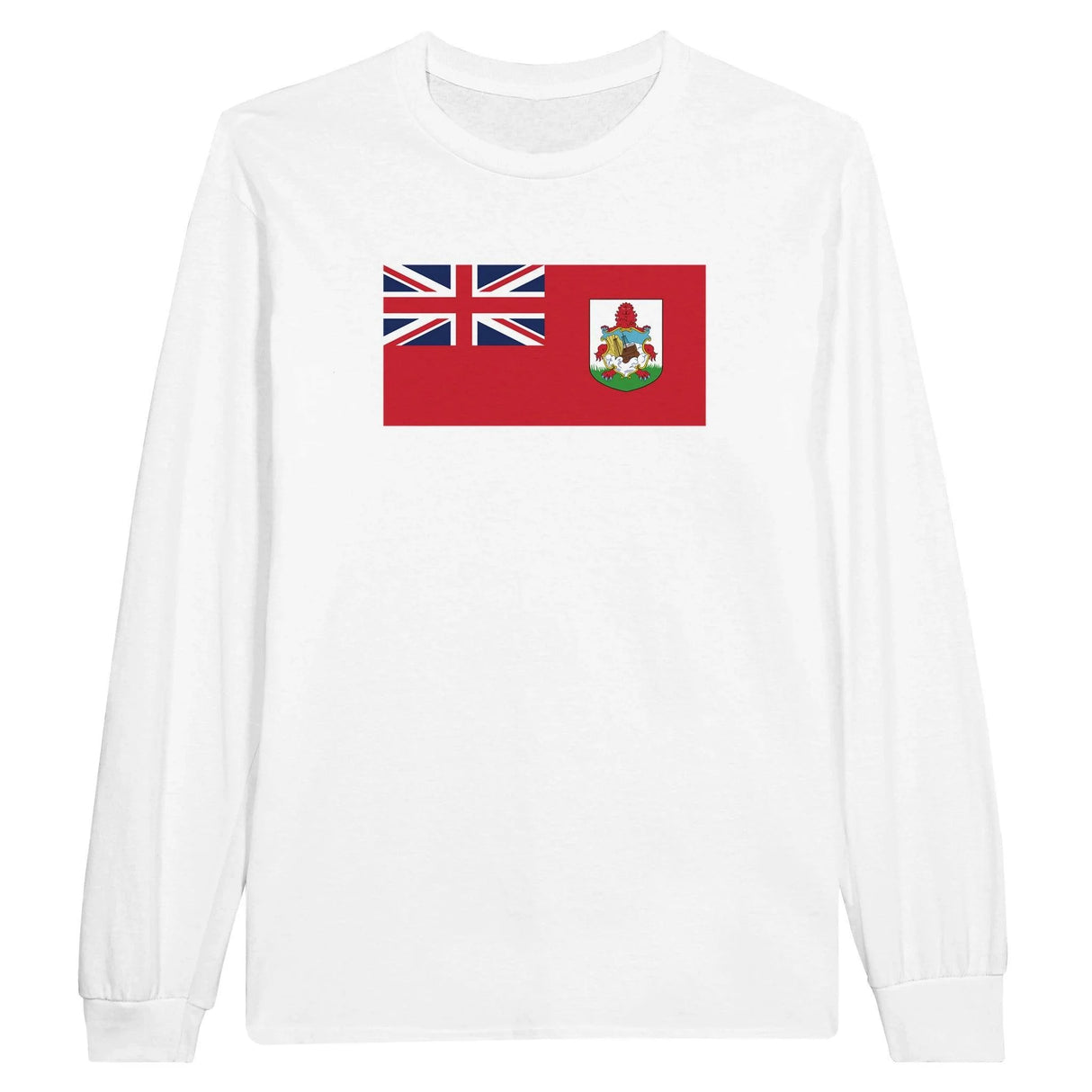 T-shirt manches longues bermudes coton mélangé imprimé