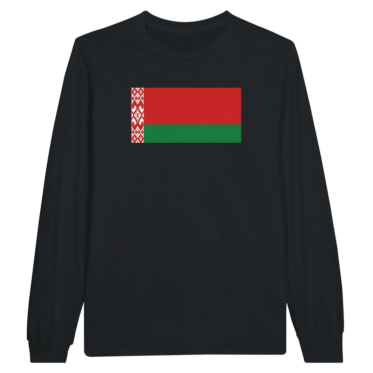 T-shirt manches longues biélorussie coton doux imprimé