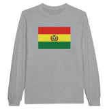 T-shirt manches longues bolivie coton mélangé douceur exceptionnelle