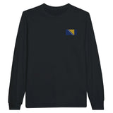 T-shirt manches longues bosnie-herzégovine broderie coton doux