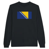 T-shirt manches longues bosnie-herzégovine coton mélangé