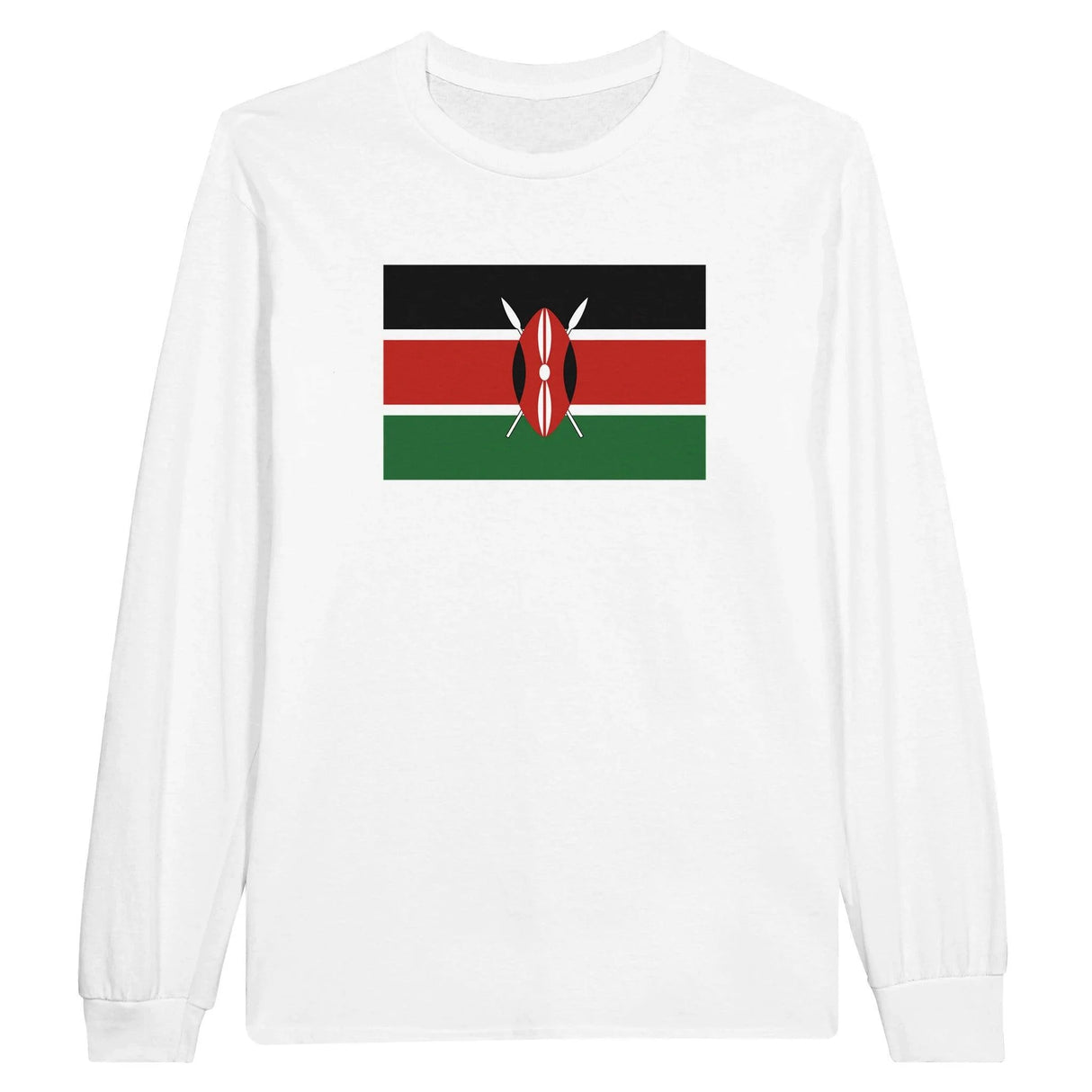 T-shirt manches longues botswana coton mélangé douceur exceptionnelle