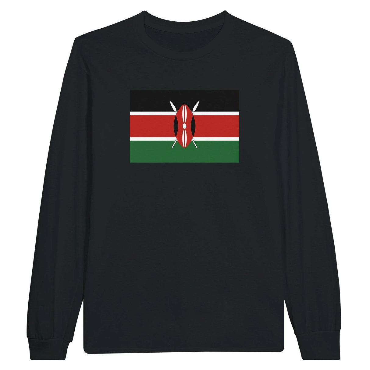 T-shirt manches longues botswana coton mélangé douceur exceptionnelle
